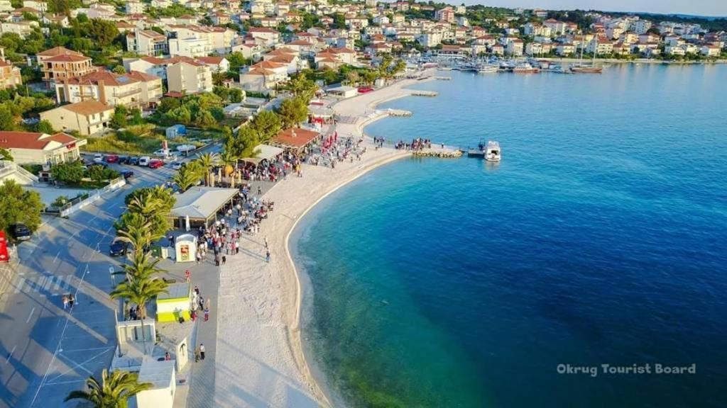 Dalmatia Apartments Ciovo トロギール エクステリア 写真